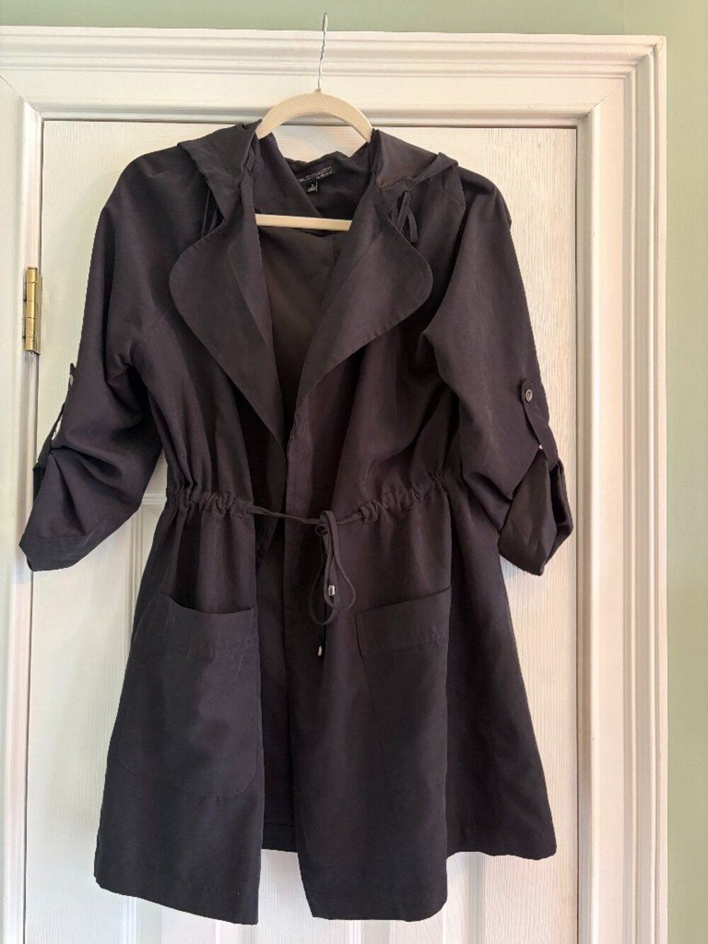 My bajee collection by be cool black hooded jacket medium